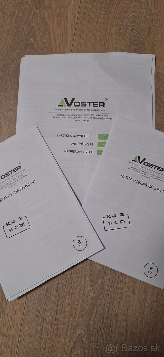 Predám dvere 80 L+ zarubne 100-140 - 5