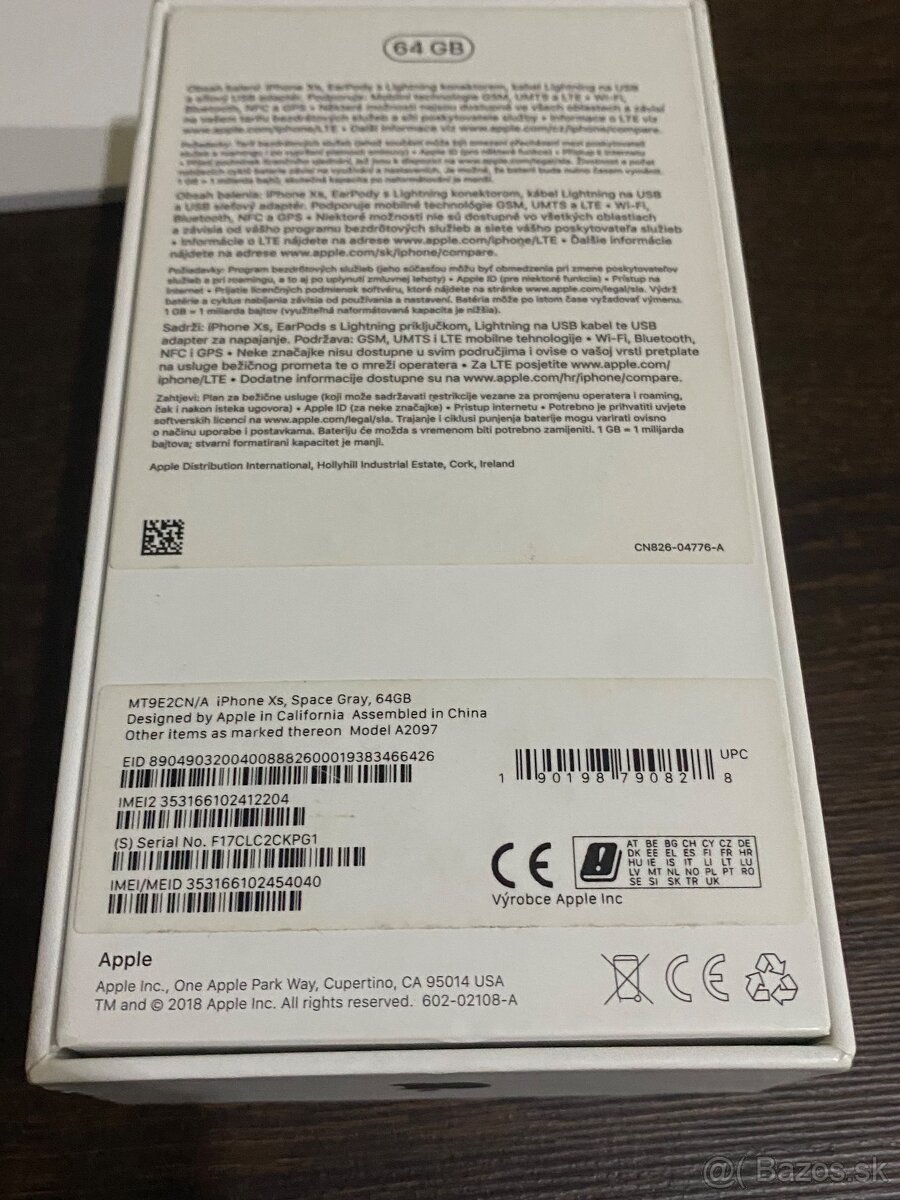 Iphone XS Space Gray 64GB - 5