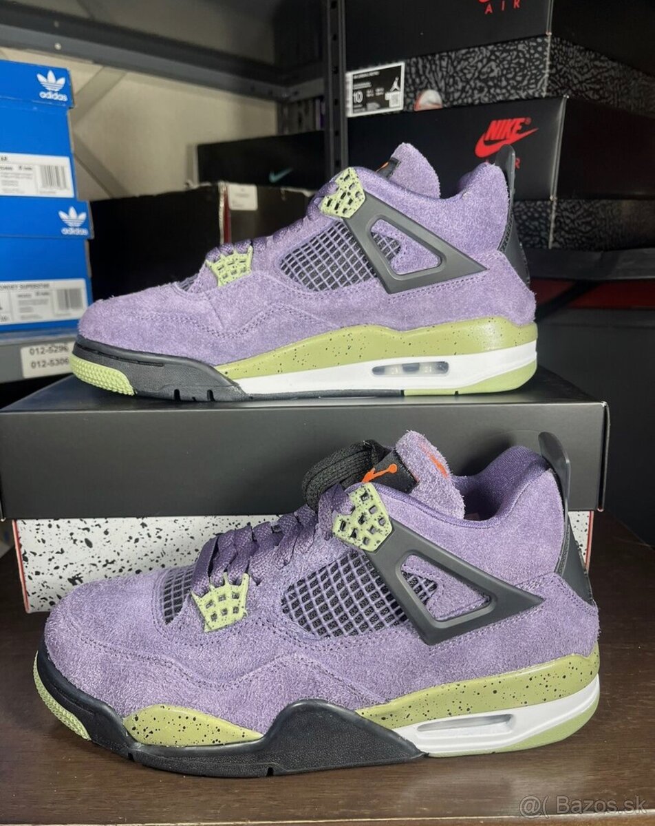 Nike Air Jordan 4 Canyon Purple - 5