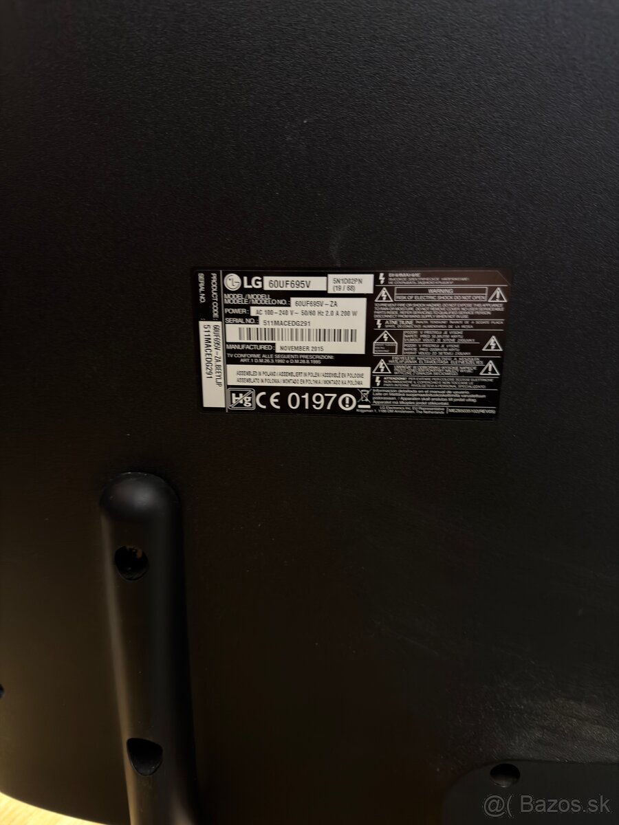 TV LG 60UF695f - 5