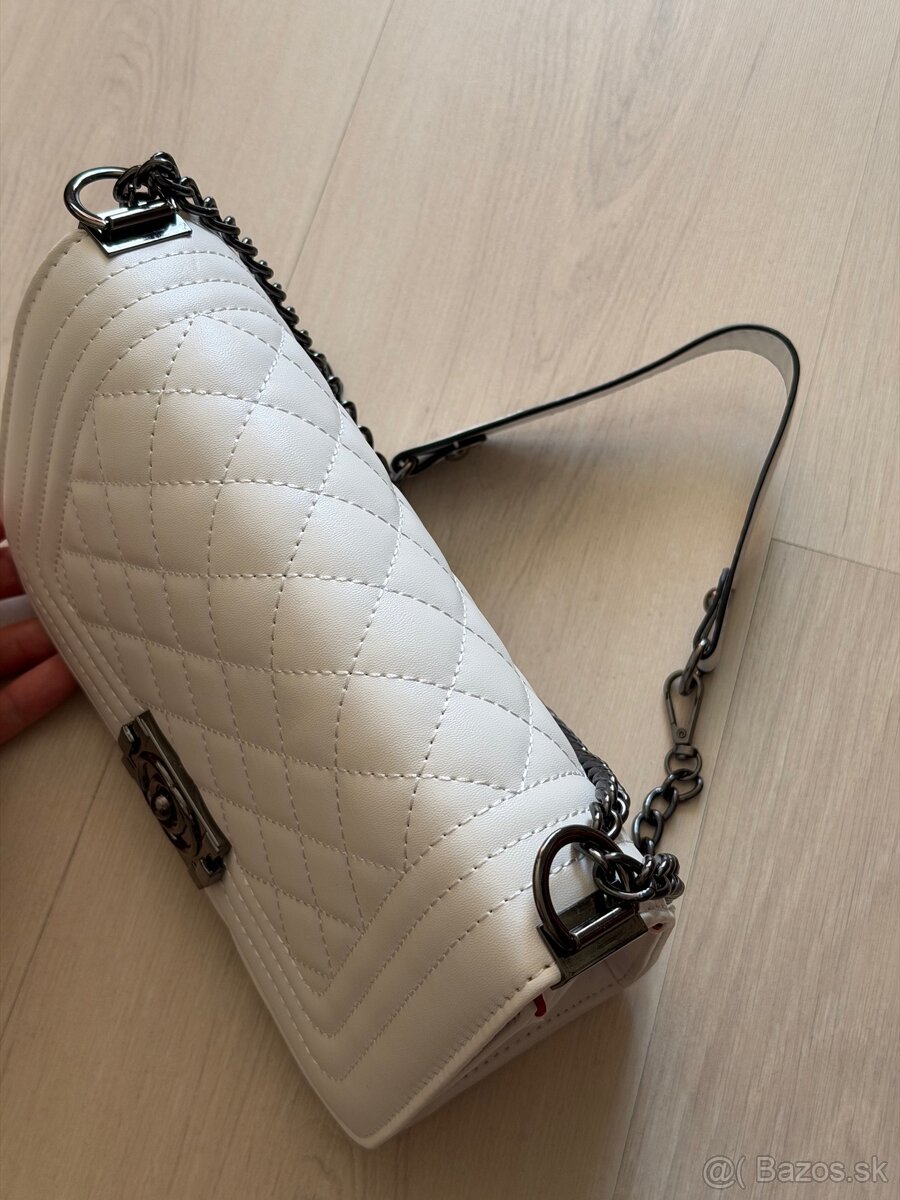 Chanel biela dámska kabelka - 5