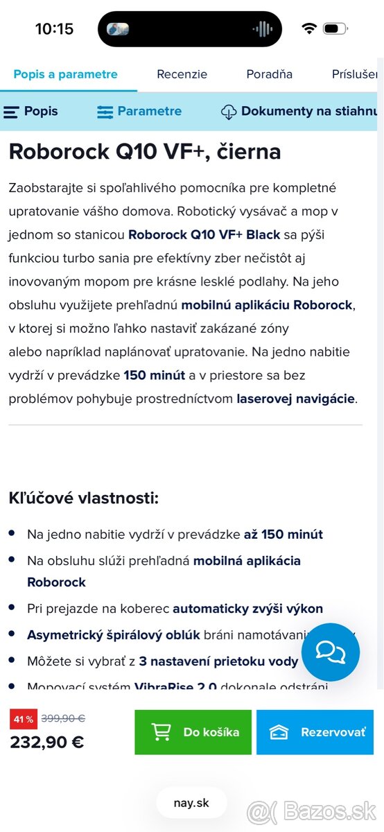 Roboticky vysávač Roborock - 5