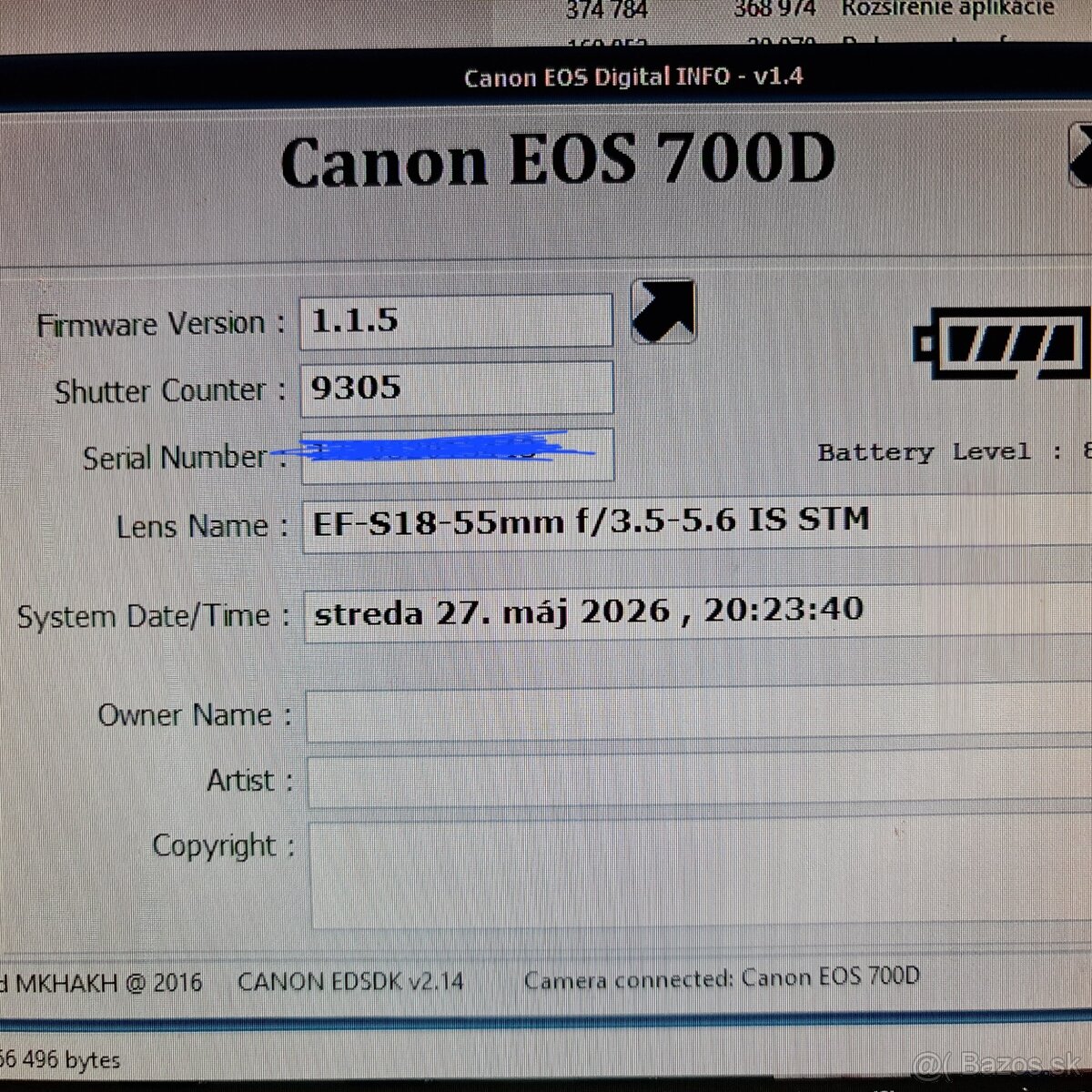 Canon EOS 700D (shutter count 9300) - 5