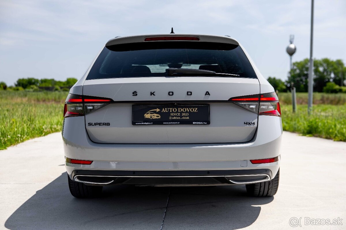 Škoda Superb Combi SPORTLINE 2.0TDI DSG 4x4 - 5