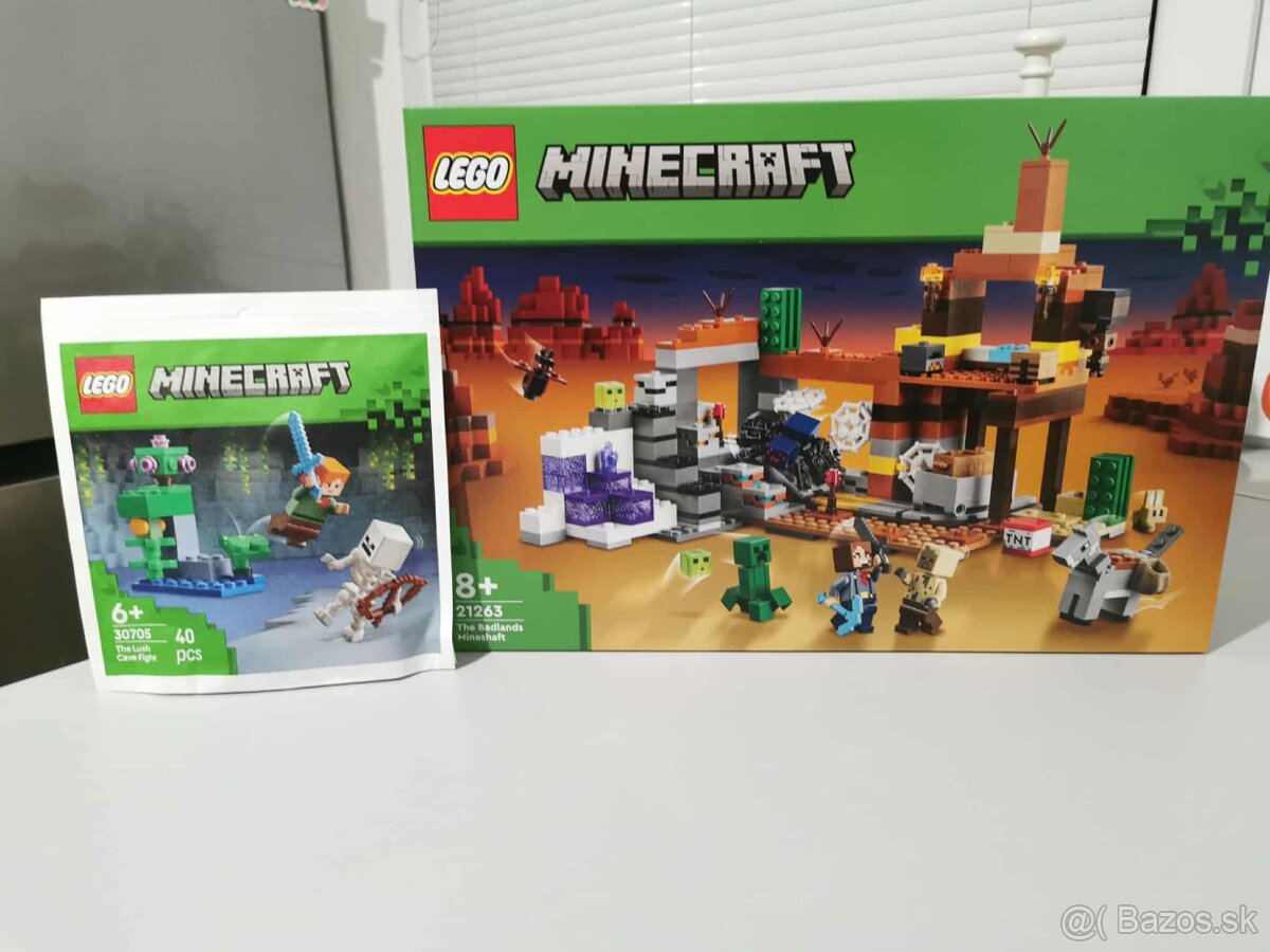 LEGO® Minecraft 21263 Banská šachta v pustatine + Bitka v bu - 5