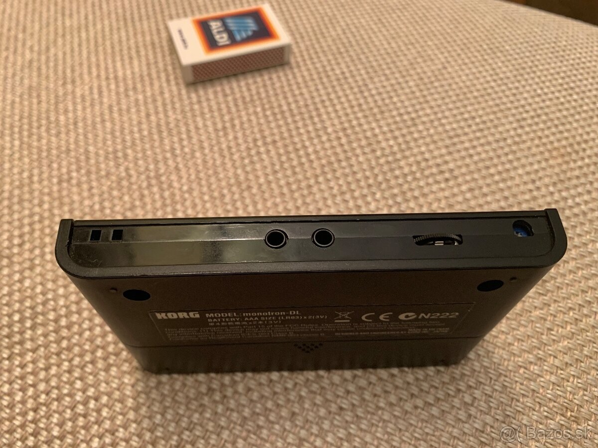 Predám KORG Monotron Delay | Analógový Ribbon Syntezátor - 5