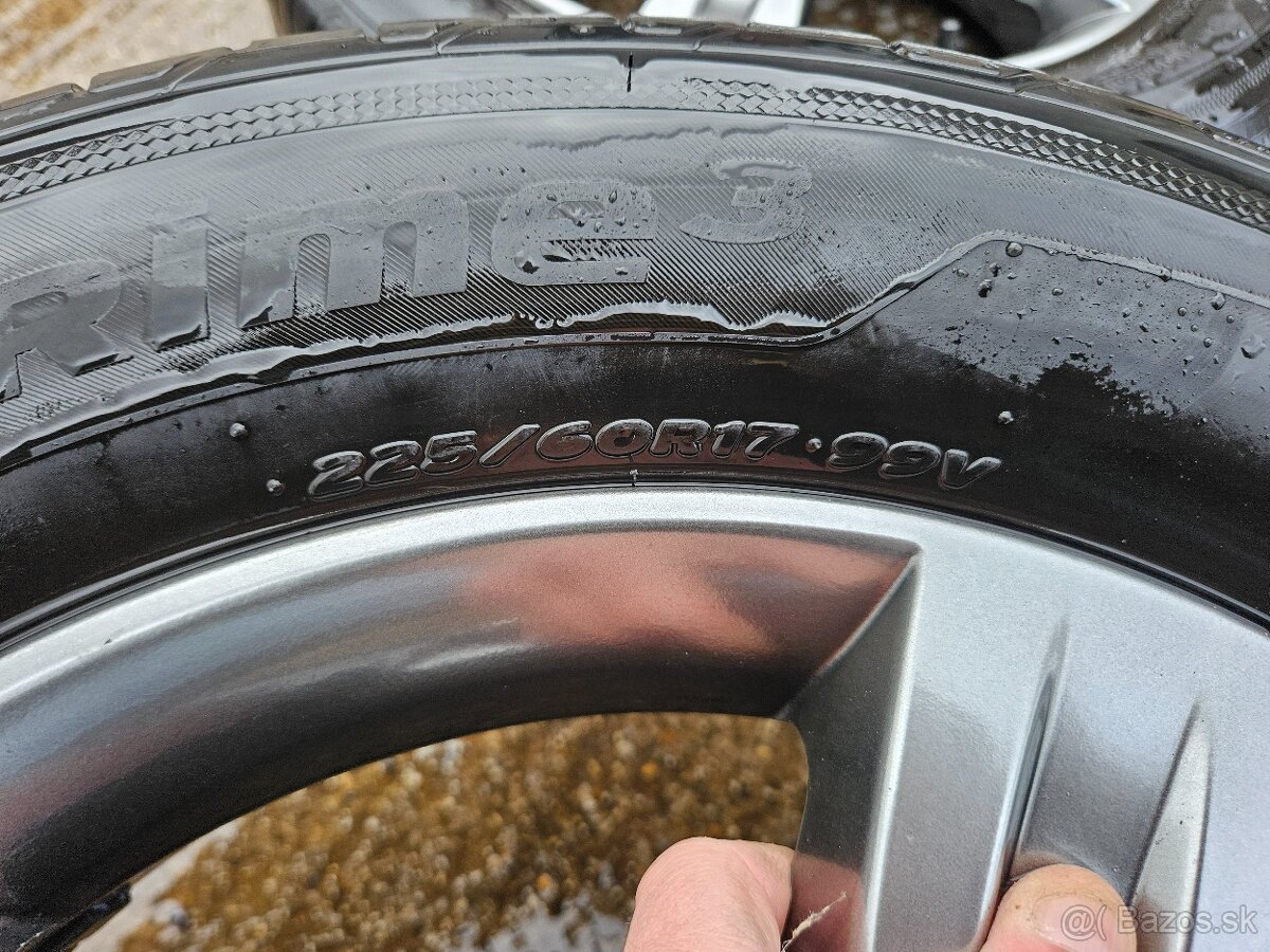 Hlinikove disky Renault Koleos R17. 114,3 - 5