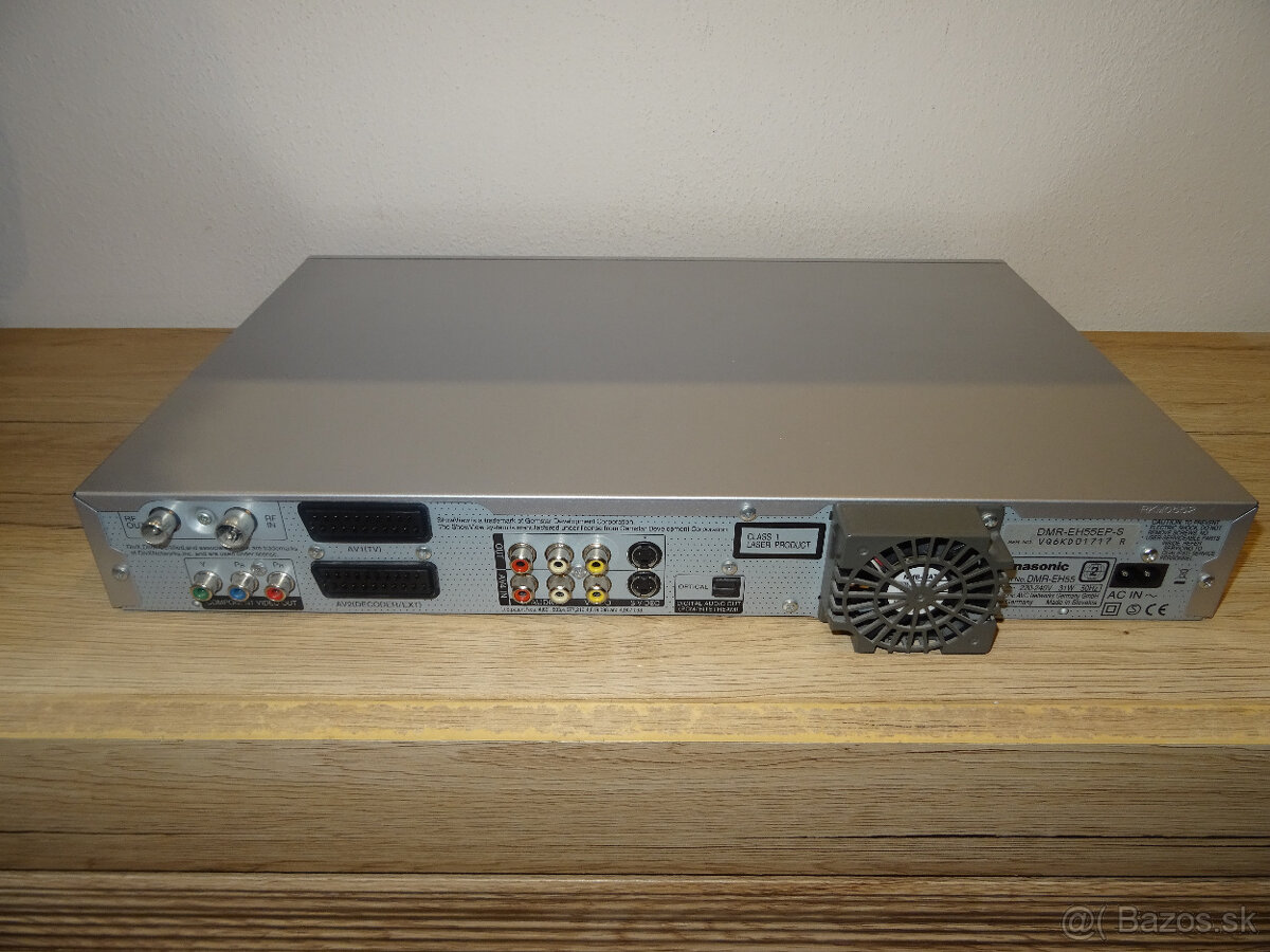 DVD rekordér Panasonic DMR-EH55 - 160 GB HDD - 5