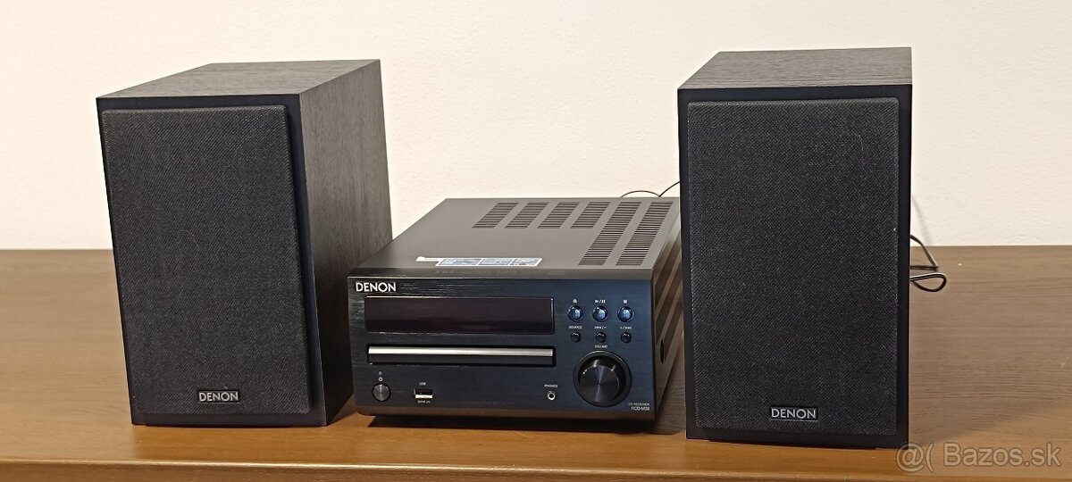 Predám stereo audio systém Denon RCD-M 39 - 5