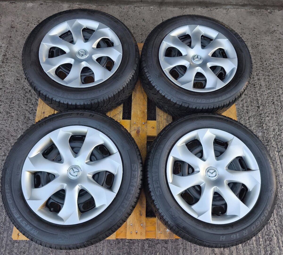 MAZDA 3/6//R16/ALU/OCELOVE DISKY/ZIMNE PNEU - 5