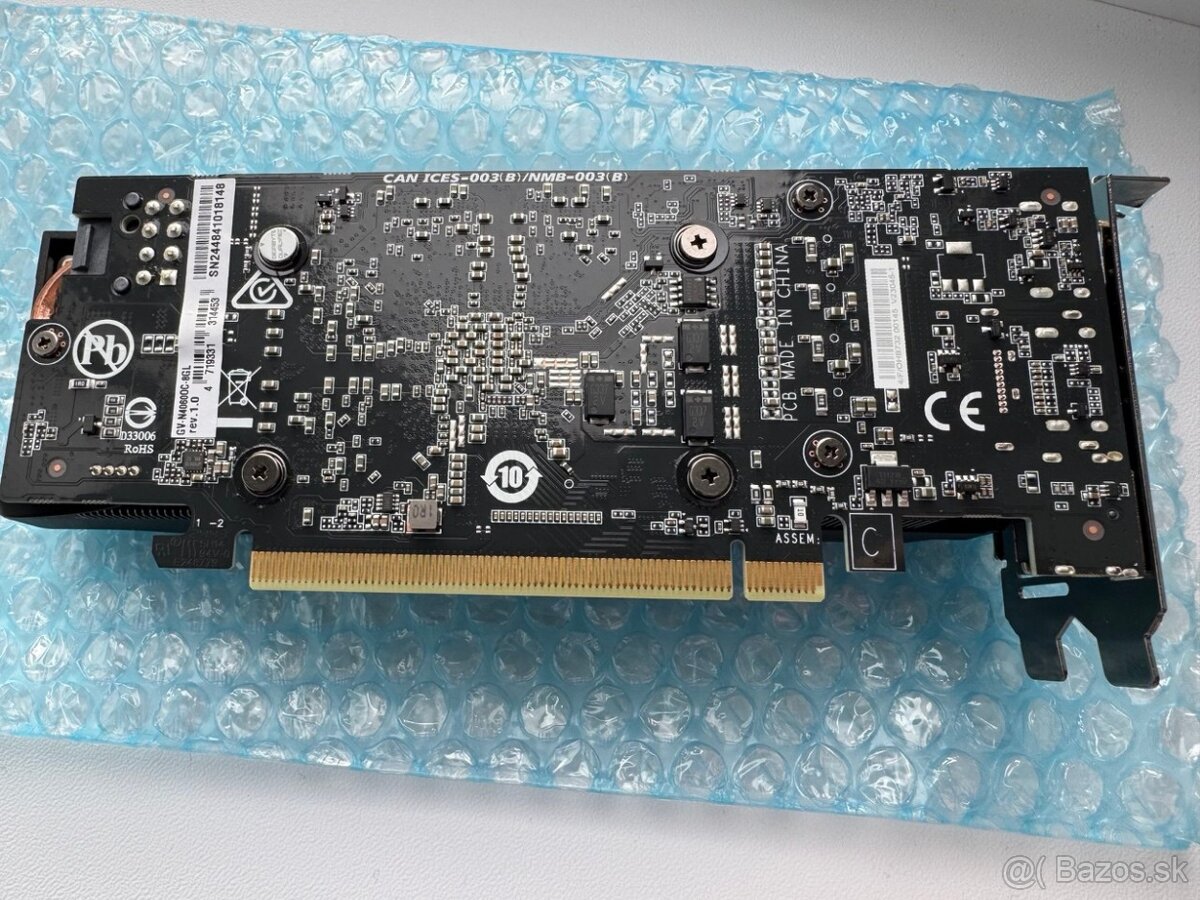 RTX 4060 8GB Gigabyte Low Profile 3 vetráková - 5