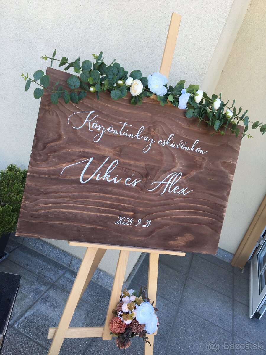 Uvítacie tabule (nie len na svadbu) - 5