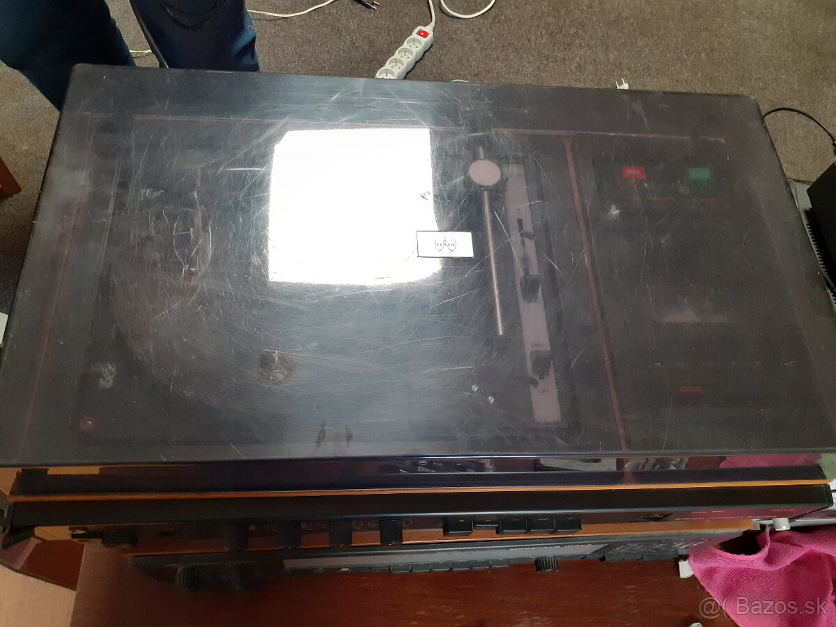 TESLA - Moderato 1037 -Gramofon +zosilňovač+rádio - 5