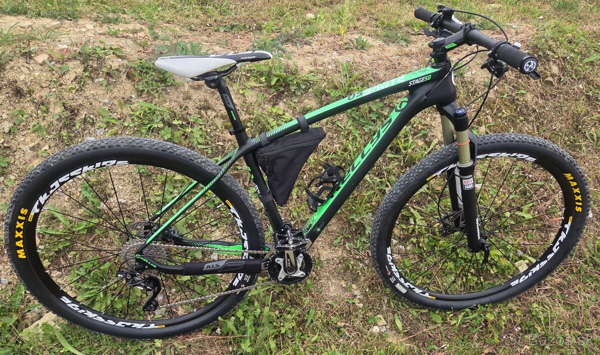 Horsky bicykel carbon damsky pansky pneu 29 ram M - 5