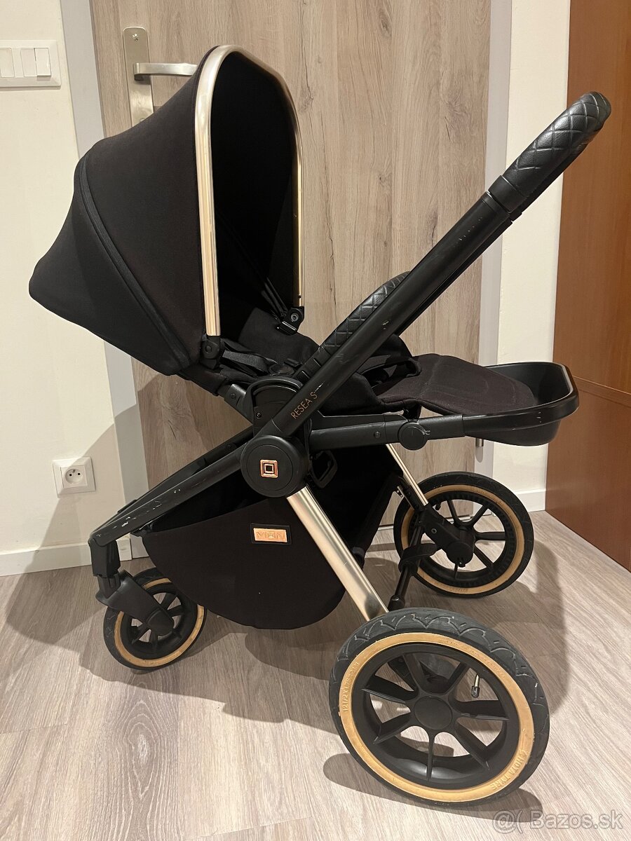 Moon kombinovaný kočík RESEA S EDITION Rose Gold - 5