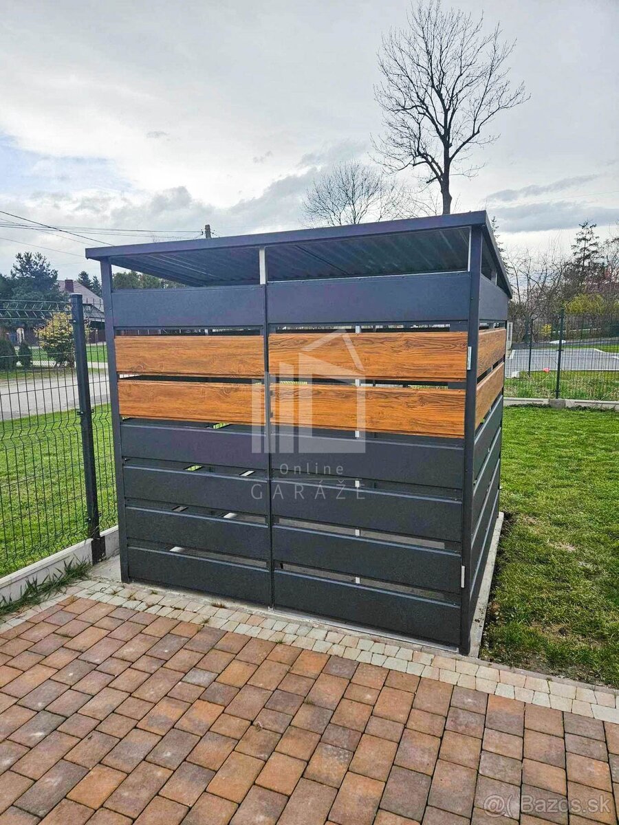 Prístrešok na smetné koše - 5