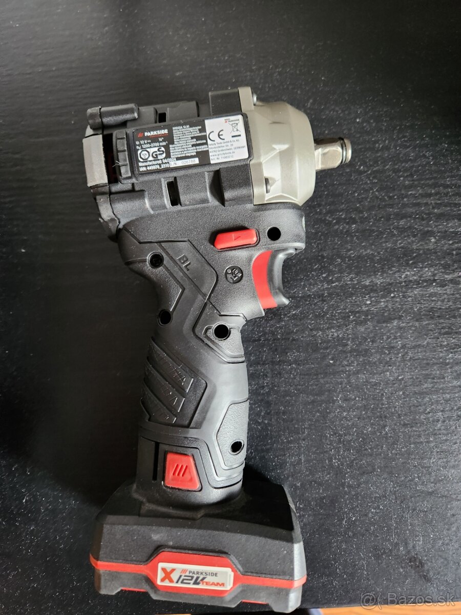 PARKSIDE PERFORMANCE RÁZOVÝ KĽÚČ 300 Nm PPDSSA 12 A1 - 5