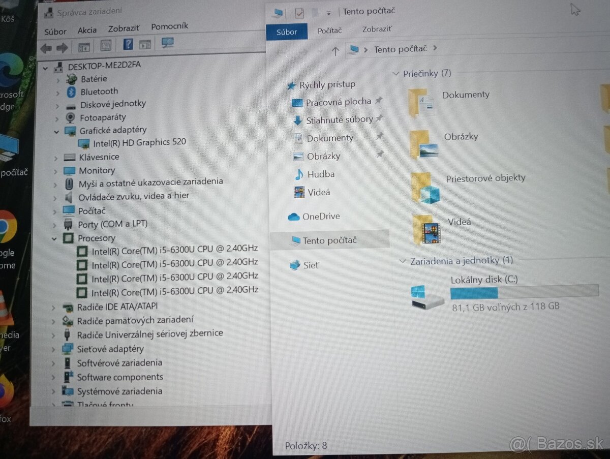 Lenovo Thinkpad T460,Intel core i5 ,8gb ram ,120gb ssd - 5