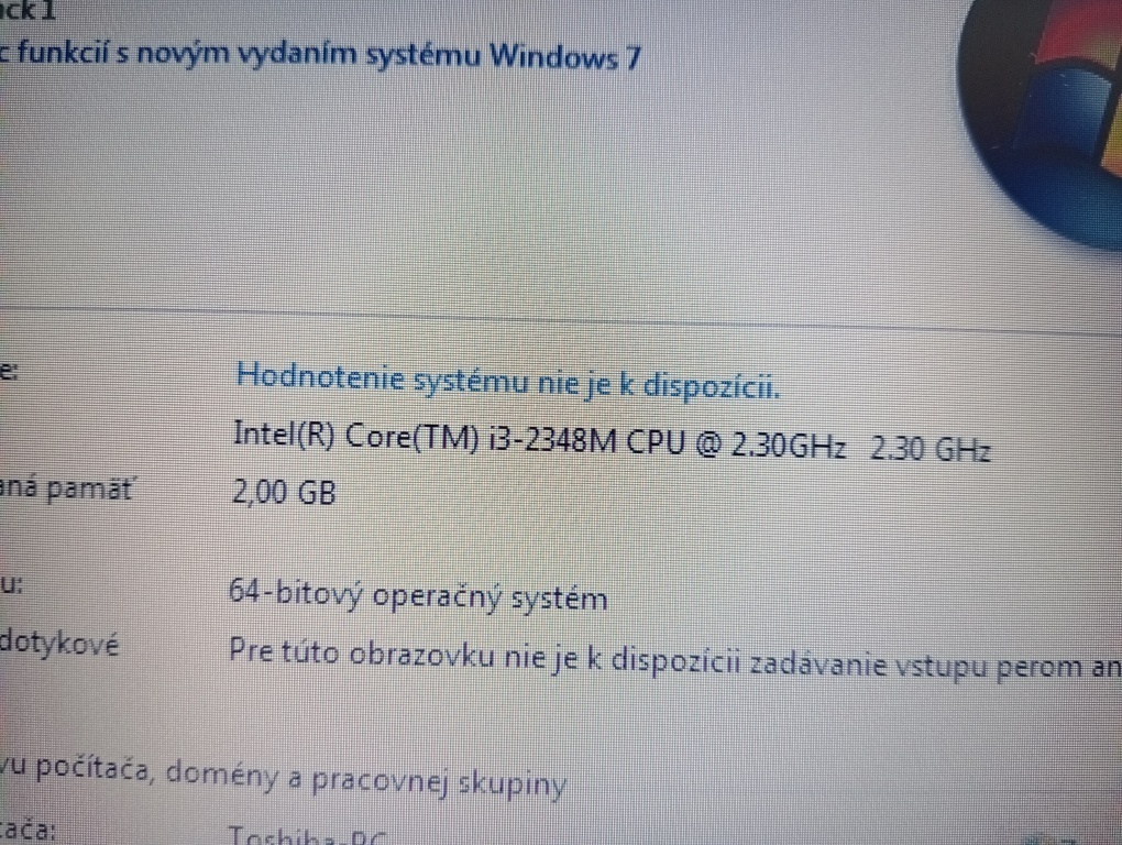 rozpredám na diely notebook Hp probook 6460B - 5