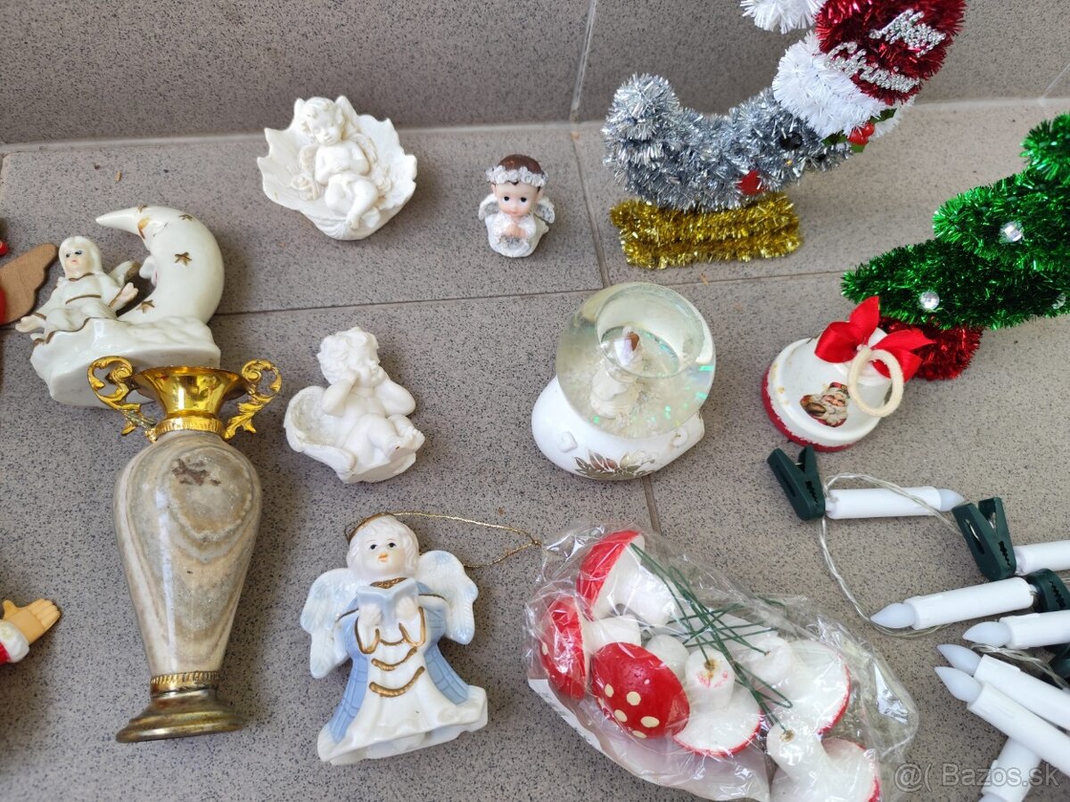 Predám tieto Vianočné dekorácie. Cena za celok. Osobne v Trn - 5
