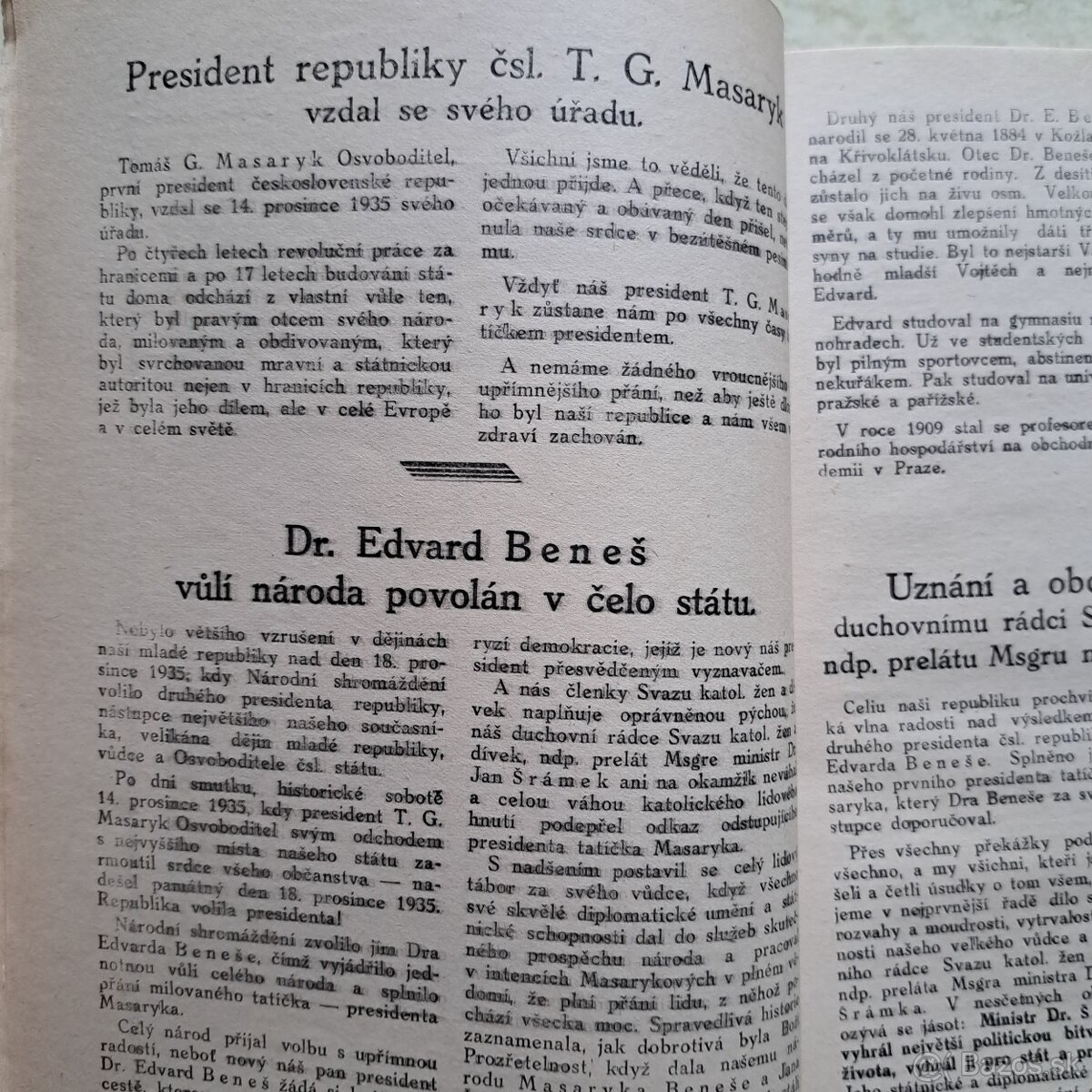 Starožitný kalendáŕ Svazu katolíckych žen a dívek 1937 - 5