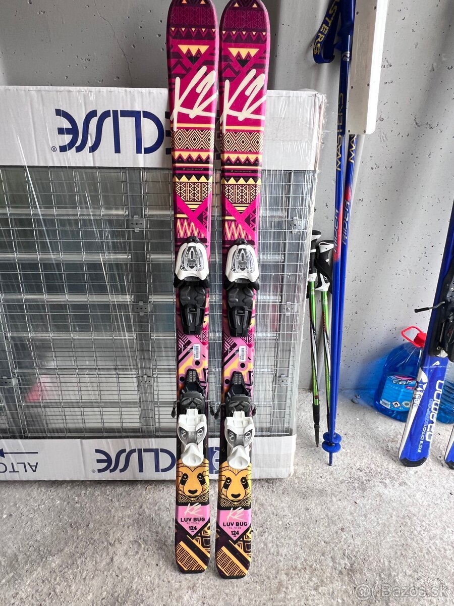 Detské lyže, dľžka 124cm. - 5