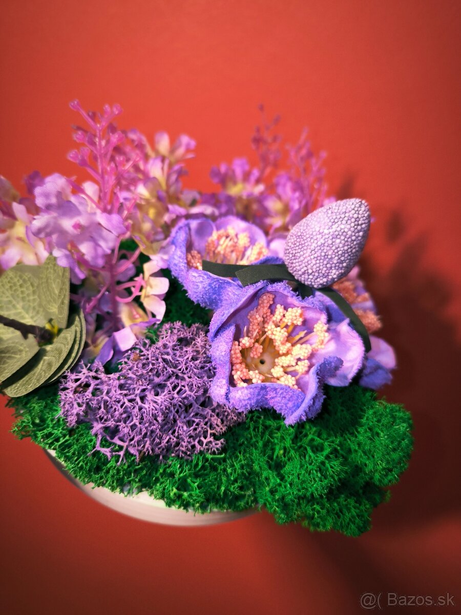 Machové dekorácie - 5