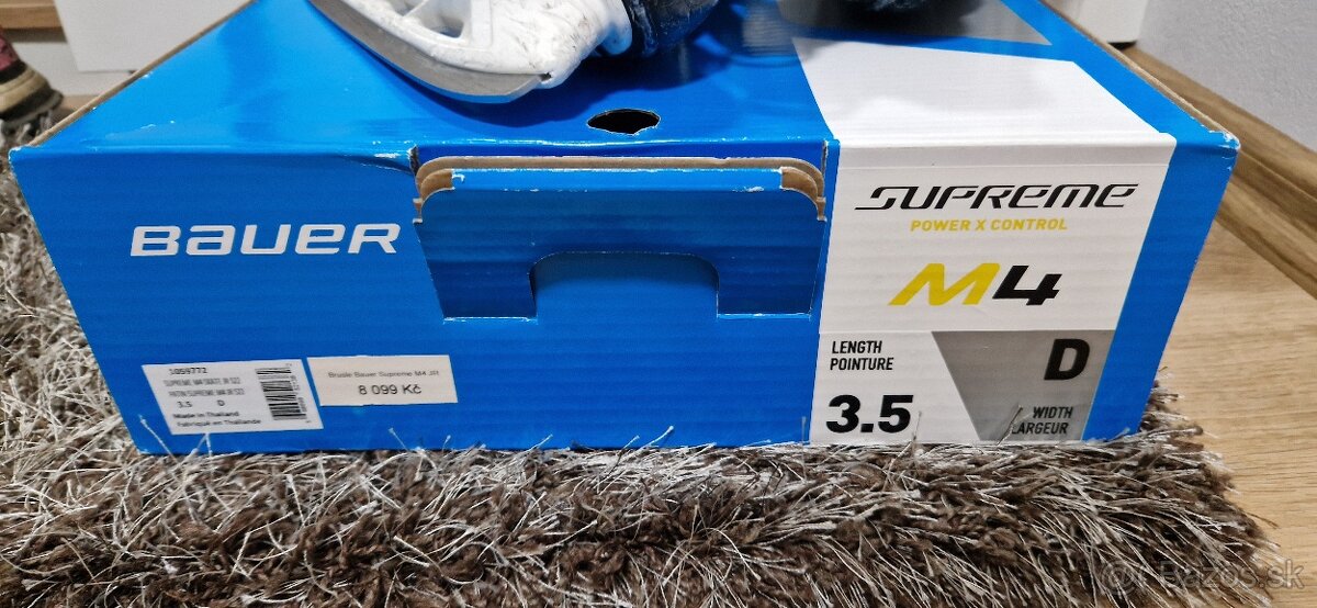 Predam korčule BAUER M4 vel. 3.5d - 5