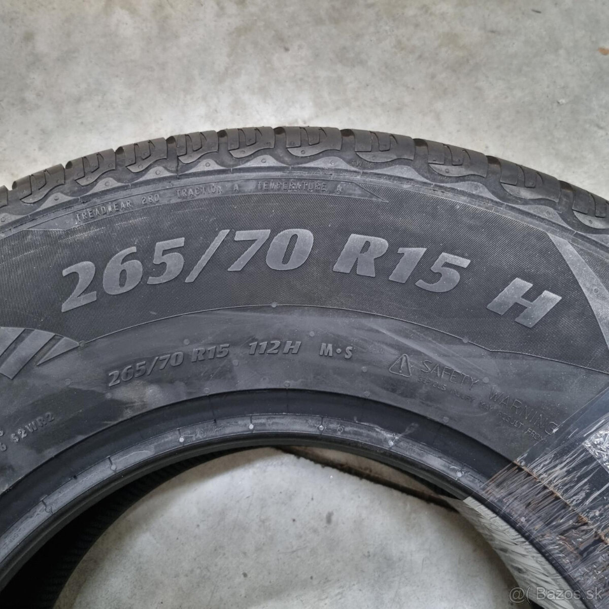 Letné pneumatiky 265/70 R15 MATADOR - 5