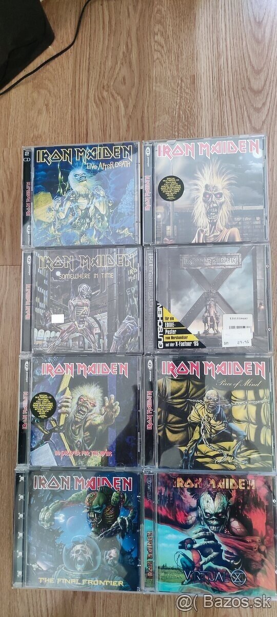Prodám CD Iron Maiden.1 - 5