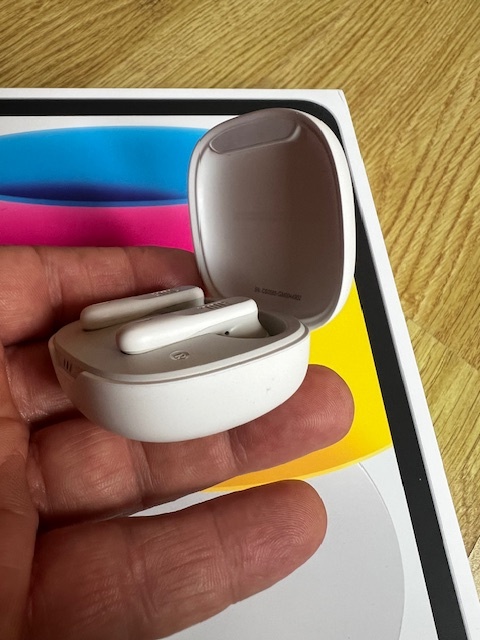 Bezdrôtové slúchadlá JBL WAVE FLEX biele /Best cena/ - 5