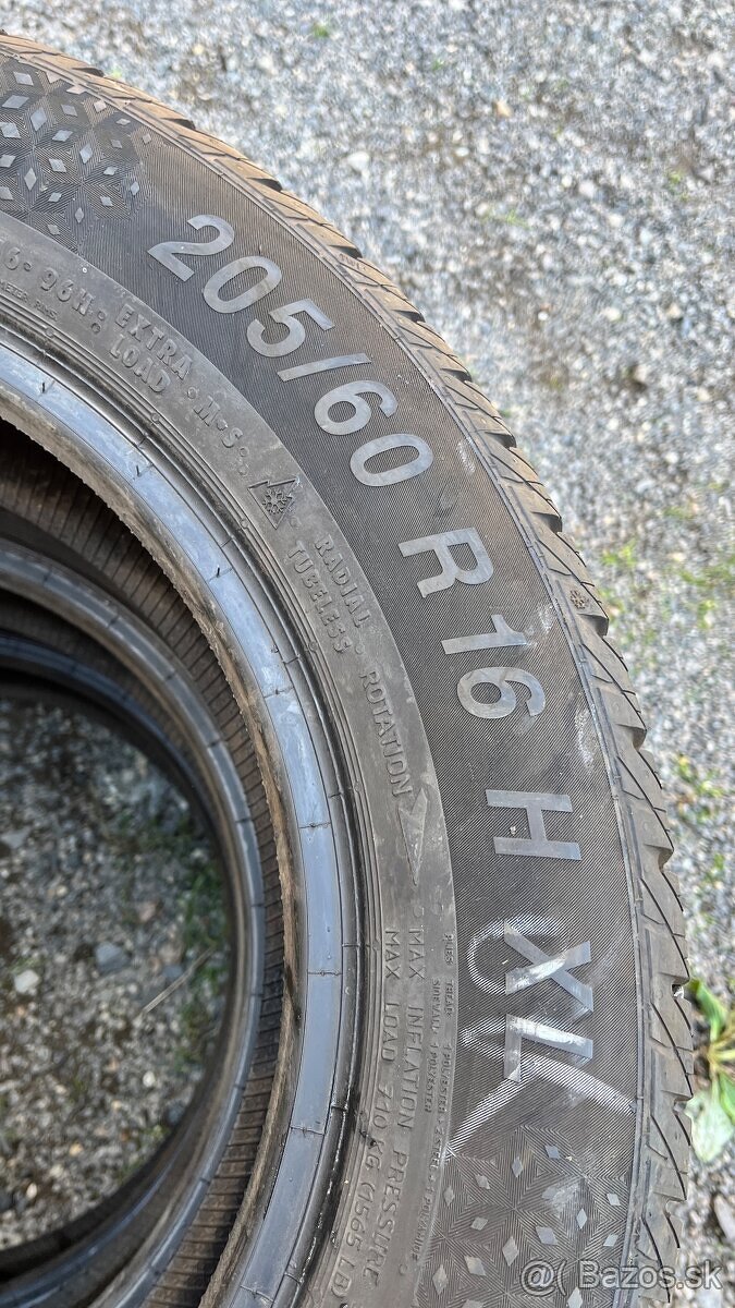 Zimné 205/60 r16 - 5