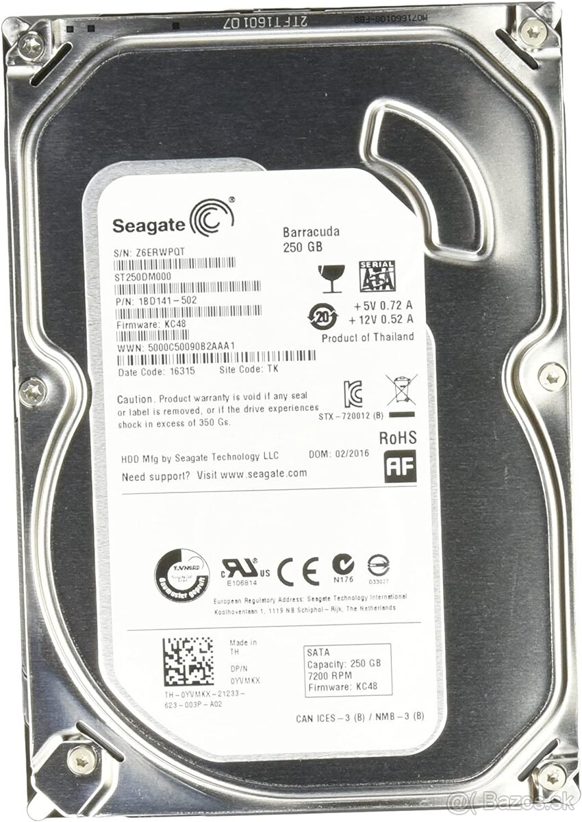 Predam 3,5" HDD (SATA) 40-320GB - 5