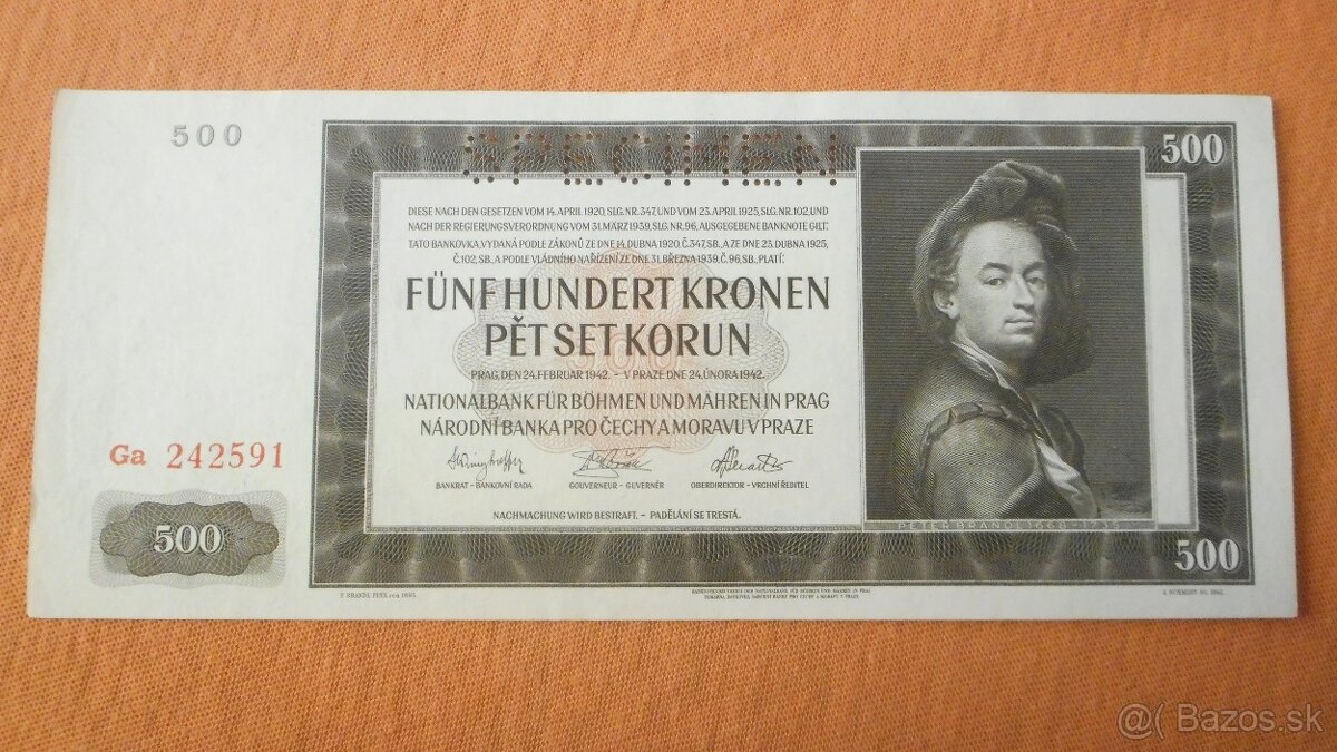 Bankovky ČSR - 30 - 5