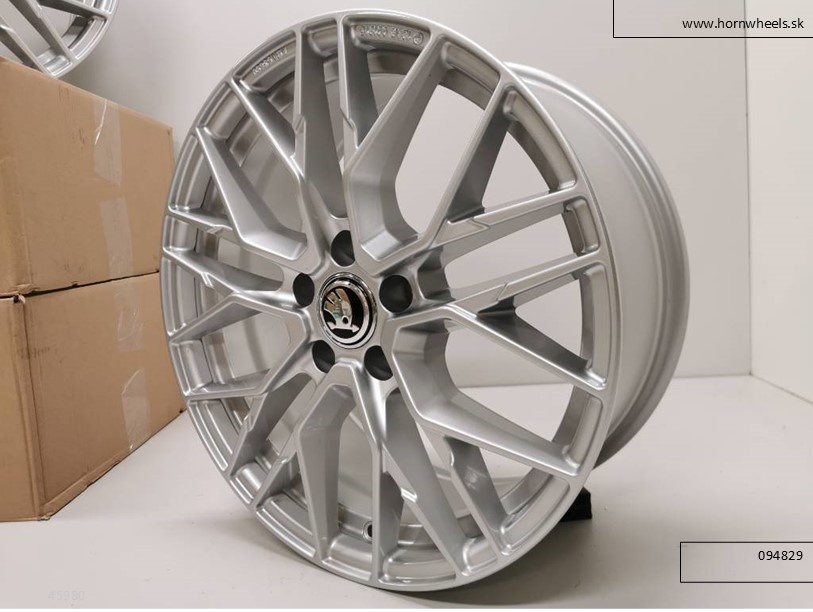 7,5J R17 5x112 ET47 Škoda Superb, Karoq alu disky 1229 - 5