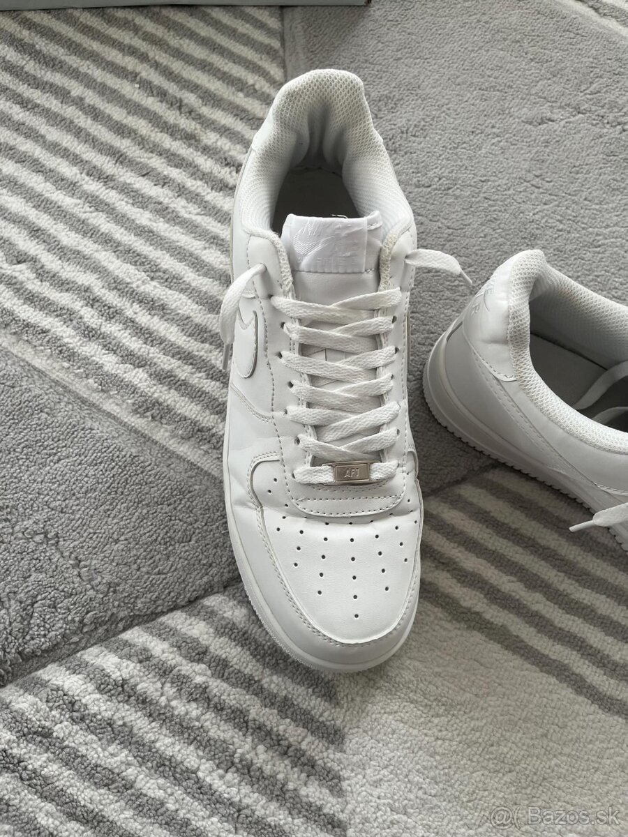 Nike Air Force 1 Biela/White 45 - 5