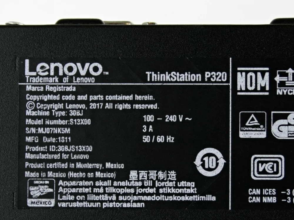 Lenovo P320 - i7 7700K, 32GB RAM, 256GB SSD, ZÁRUKA, Win 11 - 5