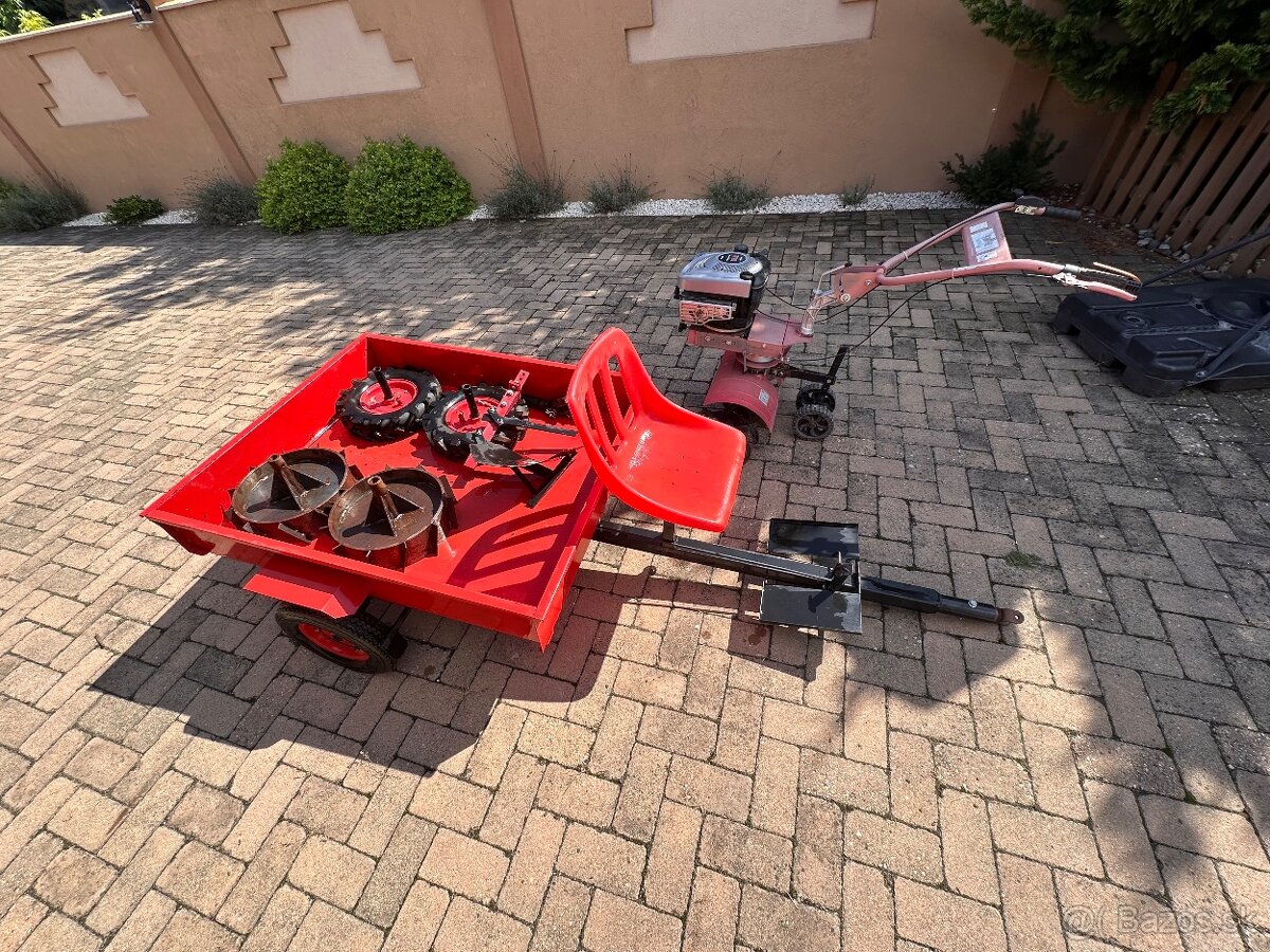Quantum 60 a rotavátor s privesom, s kolesom - 5