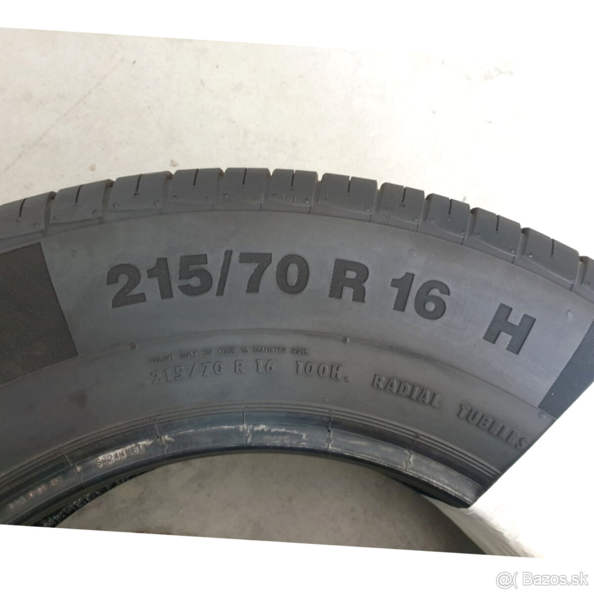 Letné pneumatiky 215/70 R16 CONTINENTAL - 5