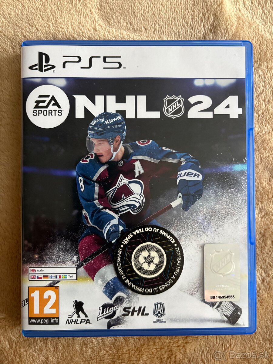 Hogwarts legacy a NHL 24 na PS5 - 5