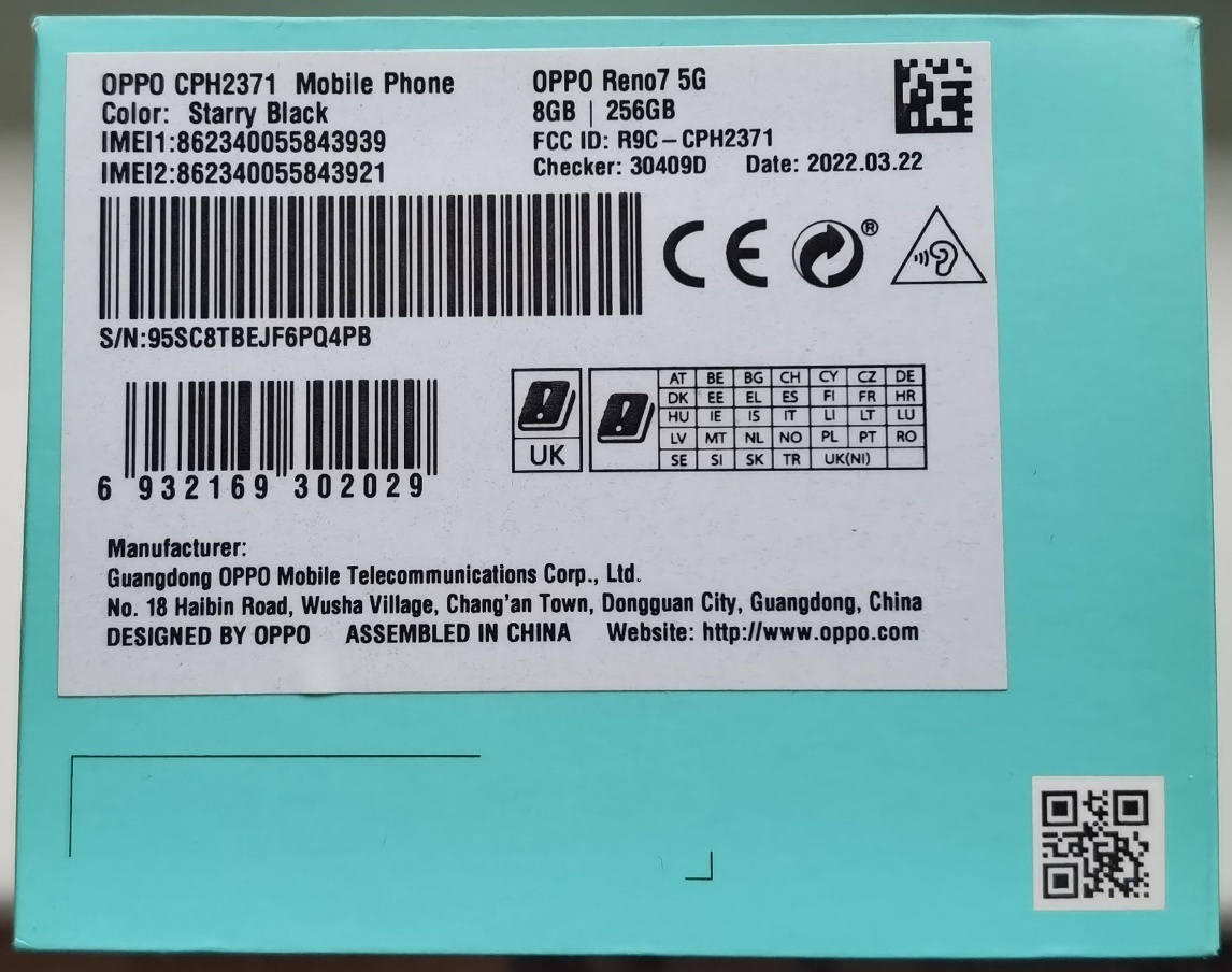 Predám OPPO Reno 7 5G... - 5