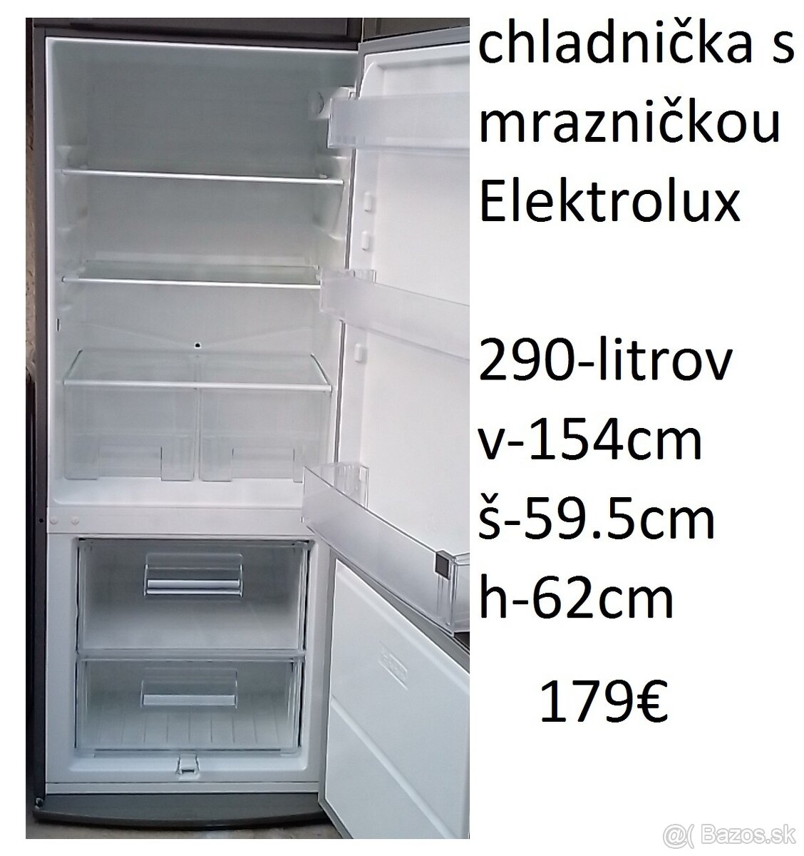predám gastro presklenú chladničku 325 litrov - 5
