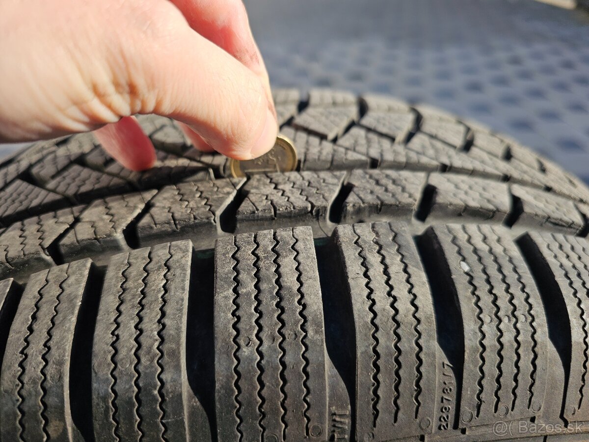 Predám 4 ks 16" Alu diskov Elborn a zimné pneumatiky - 5