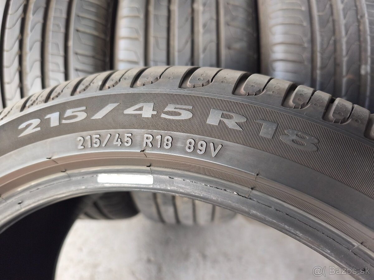 215/45 r18 letné pneumatiky Pirelli Cinturato P7 - 5
