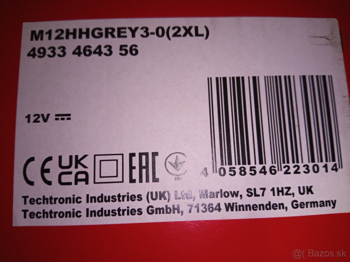 Milwaukee elektrická mikina + nabíjačka a 1x akumulátor - 5