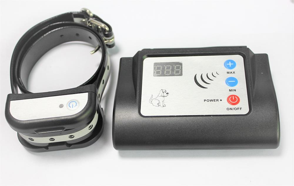 Bezdrôtový elektrický ohradník pre 2 psov, oplotok - 5