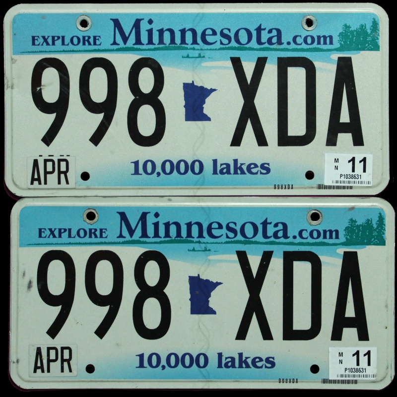 Americké značky z aut vzradených z evidencie - 5