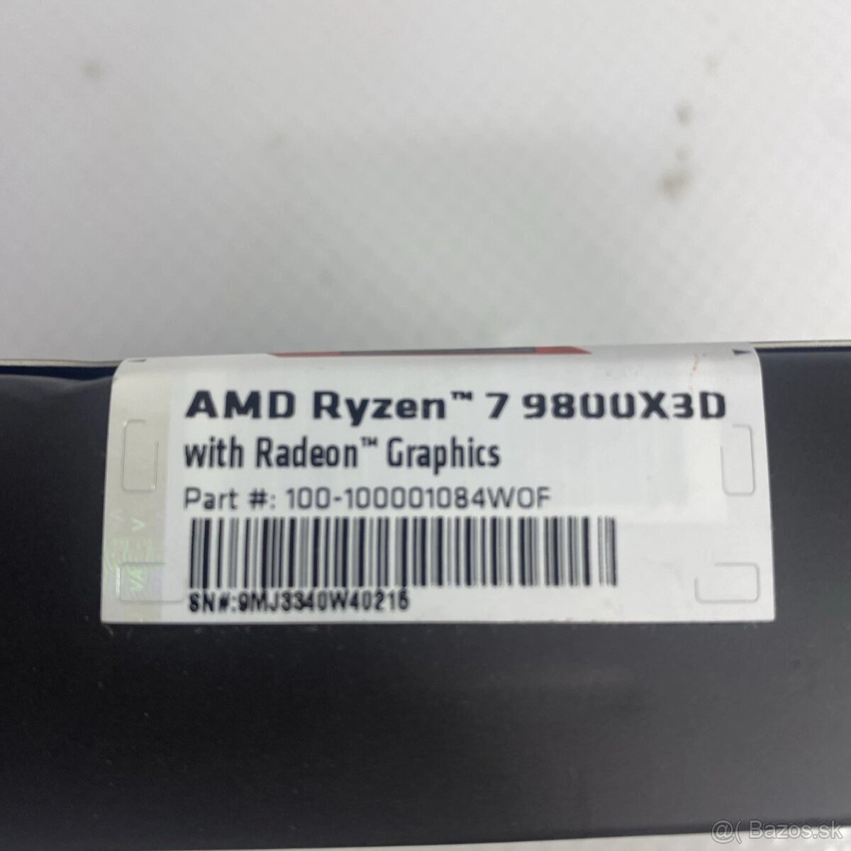 Nový CPU AMD Ryzen 7 9800X3D(možný odpočet DPH) - 5