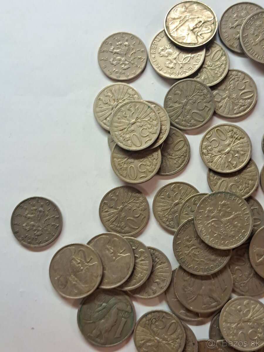 Predam Ceskoslovenske mince prva Republika - 5