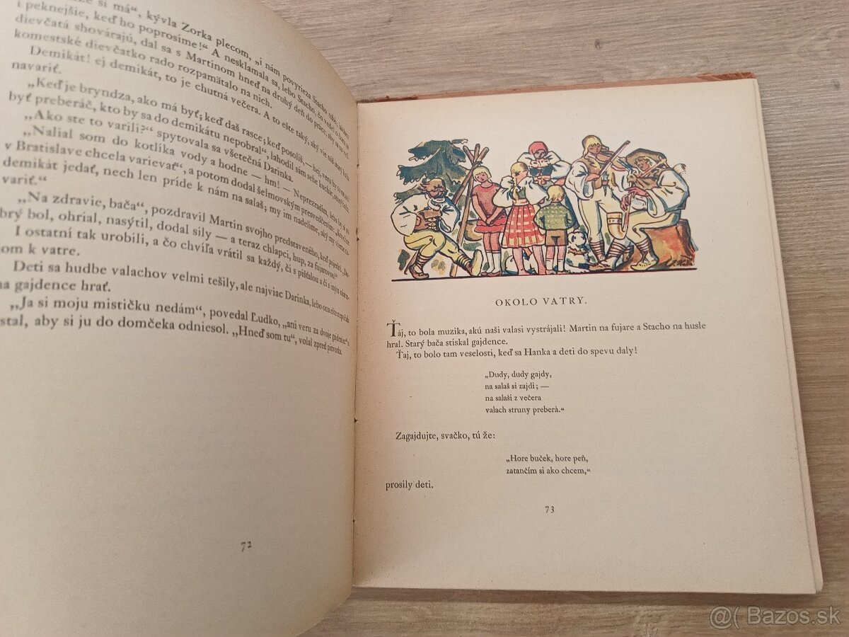 Z mesta na dedinu 1929 ilustroval Hála - 5